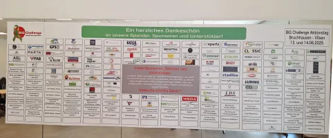 BIG Challenge 2025 - Herzlichen Dank!
© BIG Challenge 2025 BIG Challenge 2025 - Herzlichen Dank!
© BIG Challenge 2025